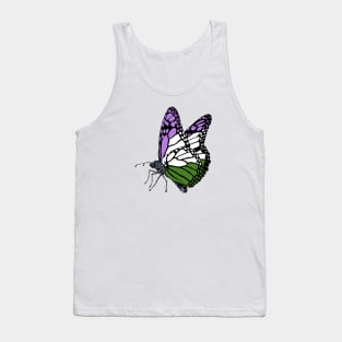 Genderqueer Butterfly Tank Top